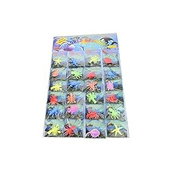 24 Pack Sensory Jelly Water Growing Sea Life Creatures Animals