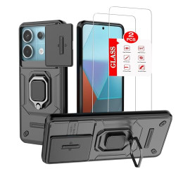 XiaoMi RedMi Note 13 Pro 5G Case with [2 Pack]