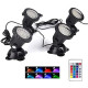 Color Changing Spotlights Pond Lights Underwater LED