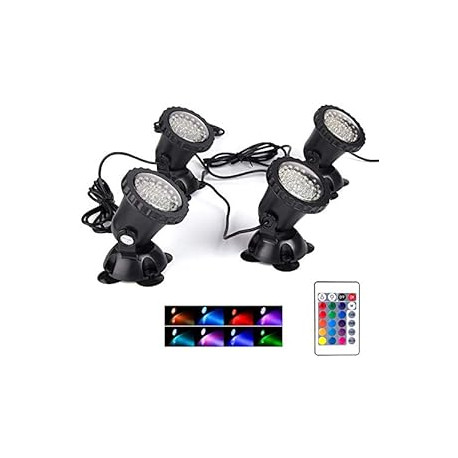 Color Changing Spotlights Pond Lights Underwater LED