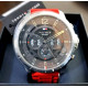 Tommy Hilfiger Watch Gunmetal Grey Face Red