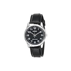 Casio Mens Analogue Quartz Watch with Leather Strap MTP-V001L-7