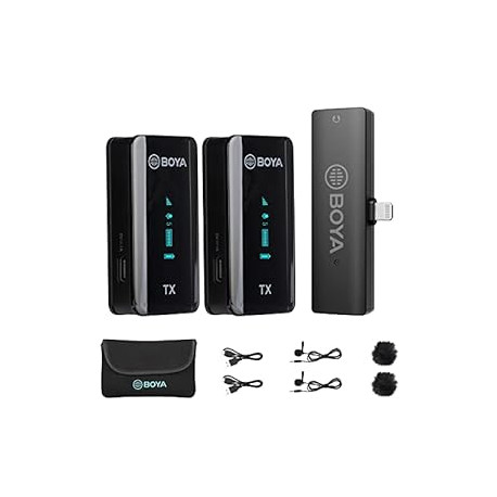 BOYA by-XM6 S4 Wireless Lavalier Microphone