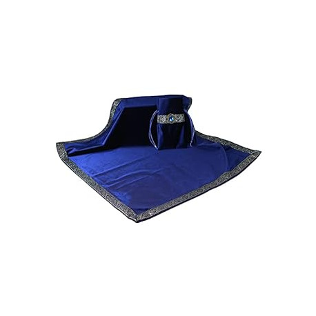 Wicca Velvet Tapestry (Blue, 65 * 65 cm/25.6 * 25.6 inches)