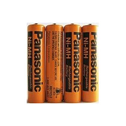 Panasonic Genuine HHR-4DPA/4B AAA NiMH Rechargeable Batteries