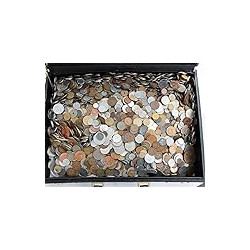 Over 50 DIFFERENT World Coins (1/2) Half Pound Grab Bag