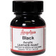 Angelus Acrylic Leather Paint Black 1oz