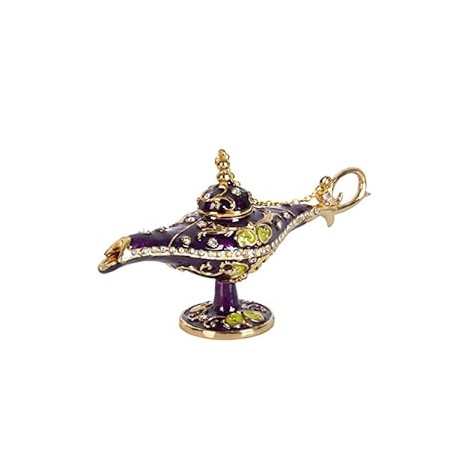 Hand Painted Enameled Magic Lamp