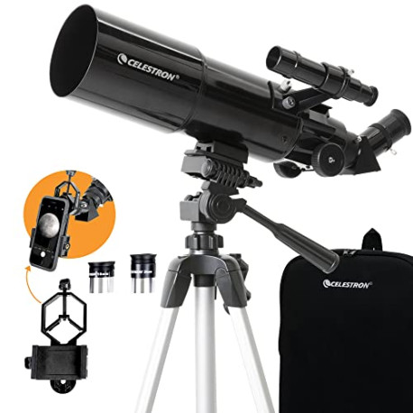 Celestron - 80mm Travel Scope - Portable