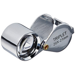 Pack 2 of 20x Triplet Jeweler's Loupe