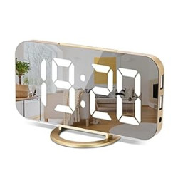 Digital Alarm Clock,6" Large LED Display