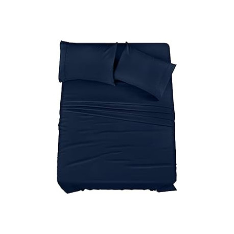 Bedding King Bed Sheets Set - 4 Piece