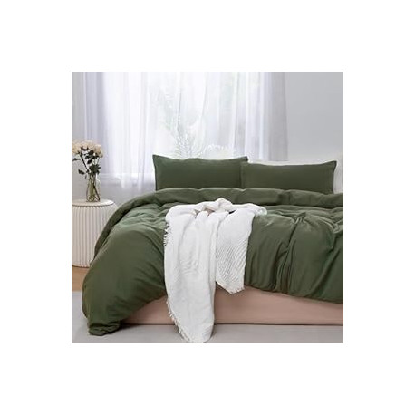 Duvet Cover Queen, 100% Microfiber