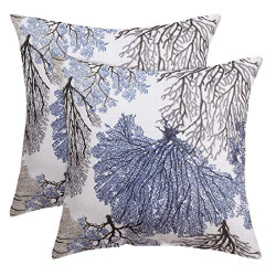 Pack of 2 Throw Pillow Covers Cases Modern