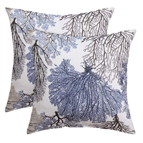 Pack of 2 Throw Pillow Covers Cases Modern