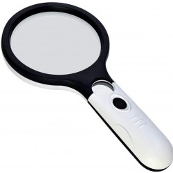 4X 30X Lens Portable Illuminated Magnifier for Reading