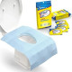 Toilet Seat Covers Disposable 100% Waterproof (20 Pack)