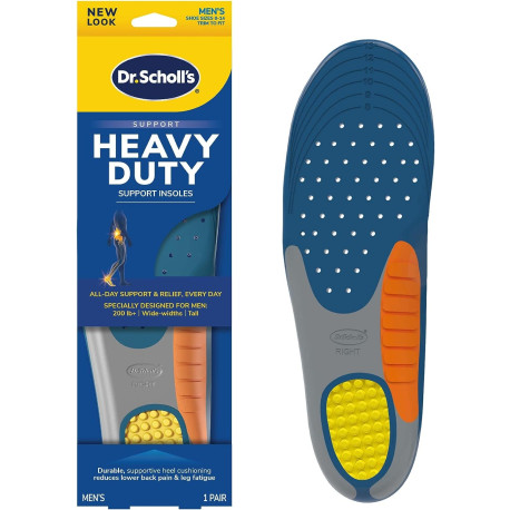 Heavy Duty Support Insole Orthotics, Big & Tall