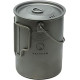 Titanium Pot Backpacking Mug 30oz 0.95qt