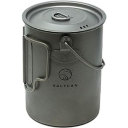 Titanium Pot Backpacking Mug 30oz 0.95qt