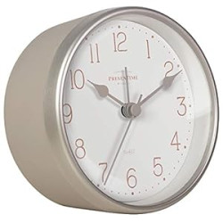 4" Chic Home Tabletop Alarm Mantel Clock