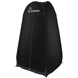 6.6FT Portable Pop Up Shower Privacy Tent Spacious Dressing