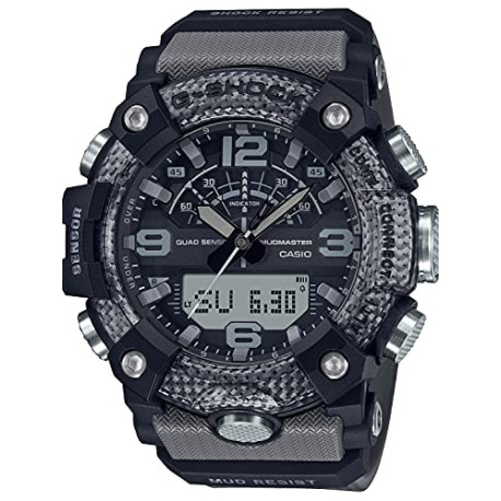 G-Shock Men's GGB100-8A Mud Master Monotone Watch Grey/Black