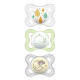 Pack Baby Pacifier, Includes 3 Types of Pacifiers