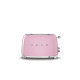 SMEG 2 Slice Retro Toaster (Pink)