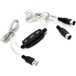 USB in-Out MIDI Interface Cable