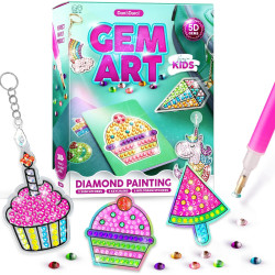 Gem Art, Kids Diamond Painting Kit for Kids
