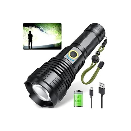 Rechargeable Flashlights 990000 High Lumens