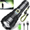 Rechargeable Flashlights 990000 High Lumens