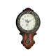 Retro European Style Simulated Wood Pendulum Wall Clock