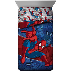 Marvel Spiderman Burst Twin Comforter