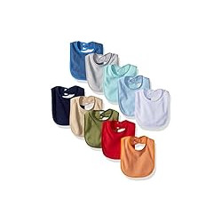 Baby Unisex BabyDrooler Bib with Waterproof Lining