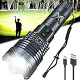 Rechargeable LED Flashlights 1500000 High Lumens