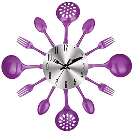 14 Inch Cutlery Kitchen Wall Clocks