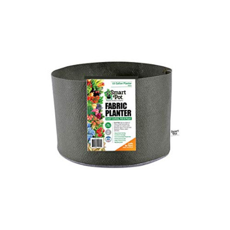 Pack 3 of 15-Gallon Smart Pot Soft-Sided Container, Black