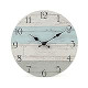Wall Clock(10 Inch, Coastal Worn Blue )