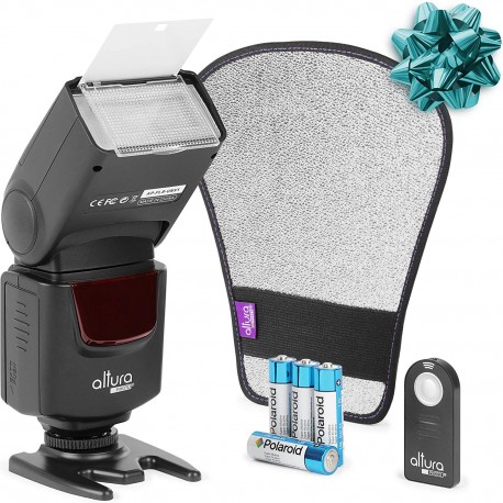Bundle DSLR Camera Flash Speedlite for Canon Nikon Sony