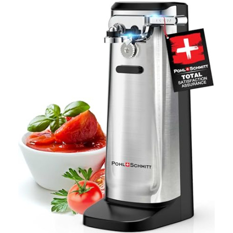 Electric Can Opener with Knife Sharpener & Bottle Opener