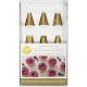 Piping Tips and Cake Decorating Supplies Set, 17-Piece