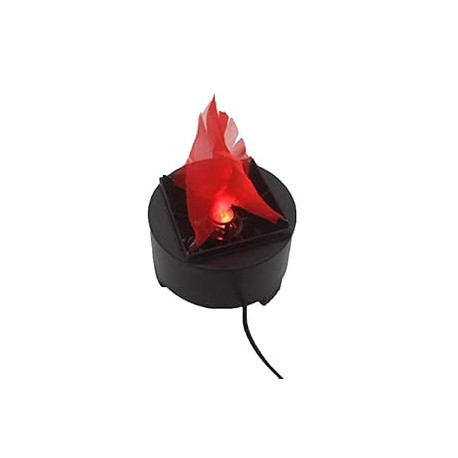 Pack 2 of Led Fake Flame Lamp Mini 3D