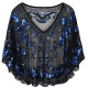 Women's 1920s Sequin Shawls Sparkly