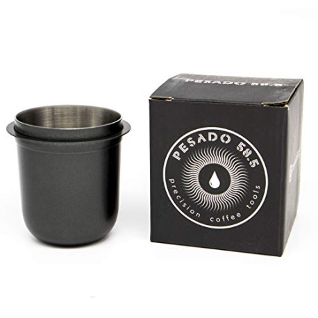 Espresso Coffee Dosing Cup, Stainless Steel, Anthracite