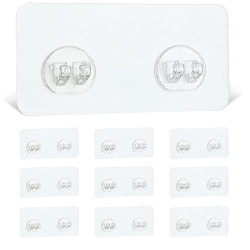 10 Pcs Shower Caddy Adhesive Replacement