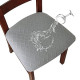 Chair Cover Kitchen Chair Covers (Gray, 4 Pcs)