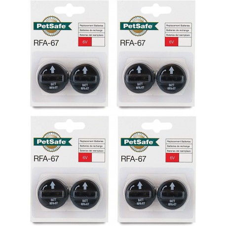 8 PACK PETSAFE BATTERY 6v