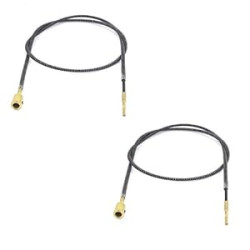 2pcs 99cm / 3.2ft Metal Flexible Inner Shaft Cable
